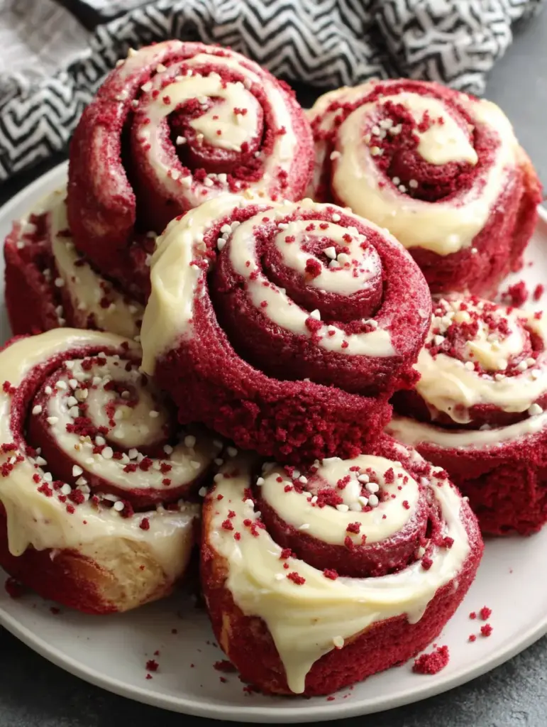 Heavenly Red Velvet Cinnamon Rolls Recipe - The Ultimate Indulgence - image 1