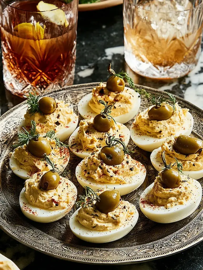 Dirty Martini Deviled Eggs: A Sophisticated Twist - image 3
