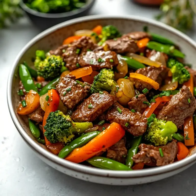 Beef Stir Fry with Vegetables (30-Minutes)