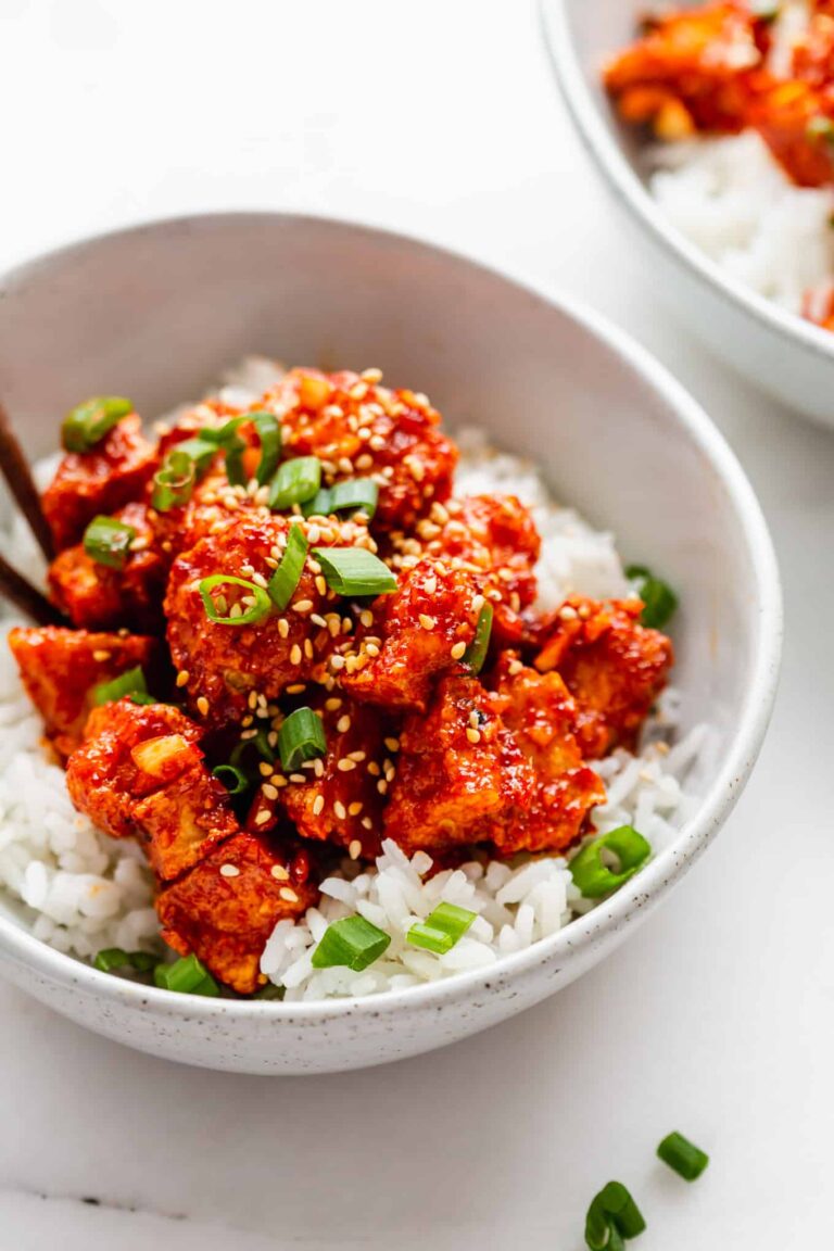 Spicy Gochujang Tofu: A High-Protein Korean Delight