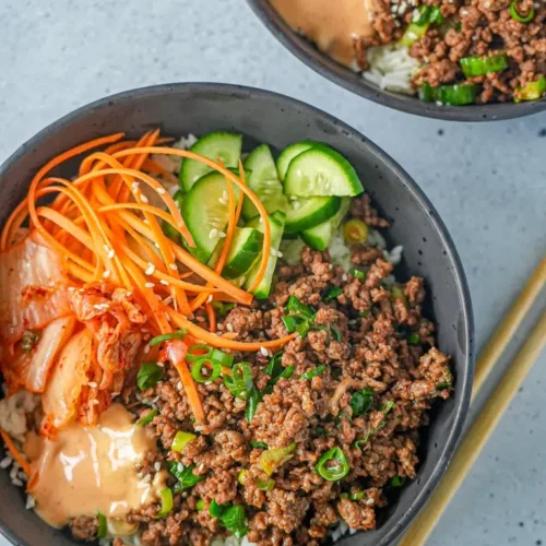 Korean Beef Rice Bowls – A Flavor-Packed Delight