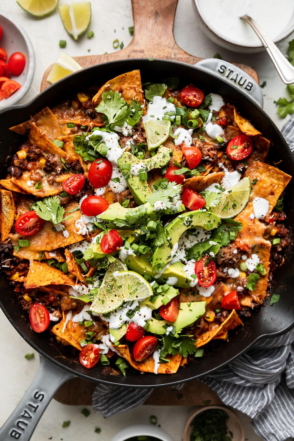 One-Pan Beef Skillet Enchiladas: Quick and Healthy Dinner Solution