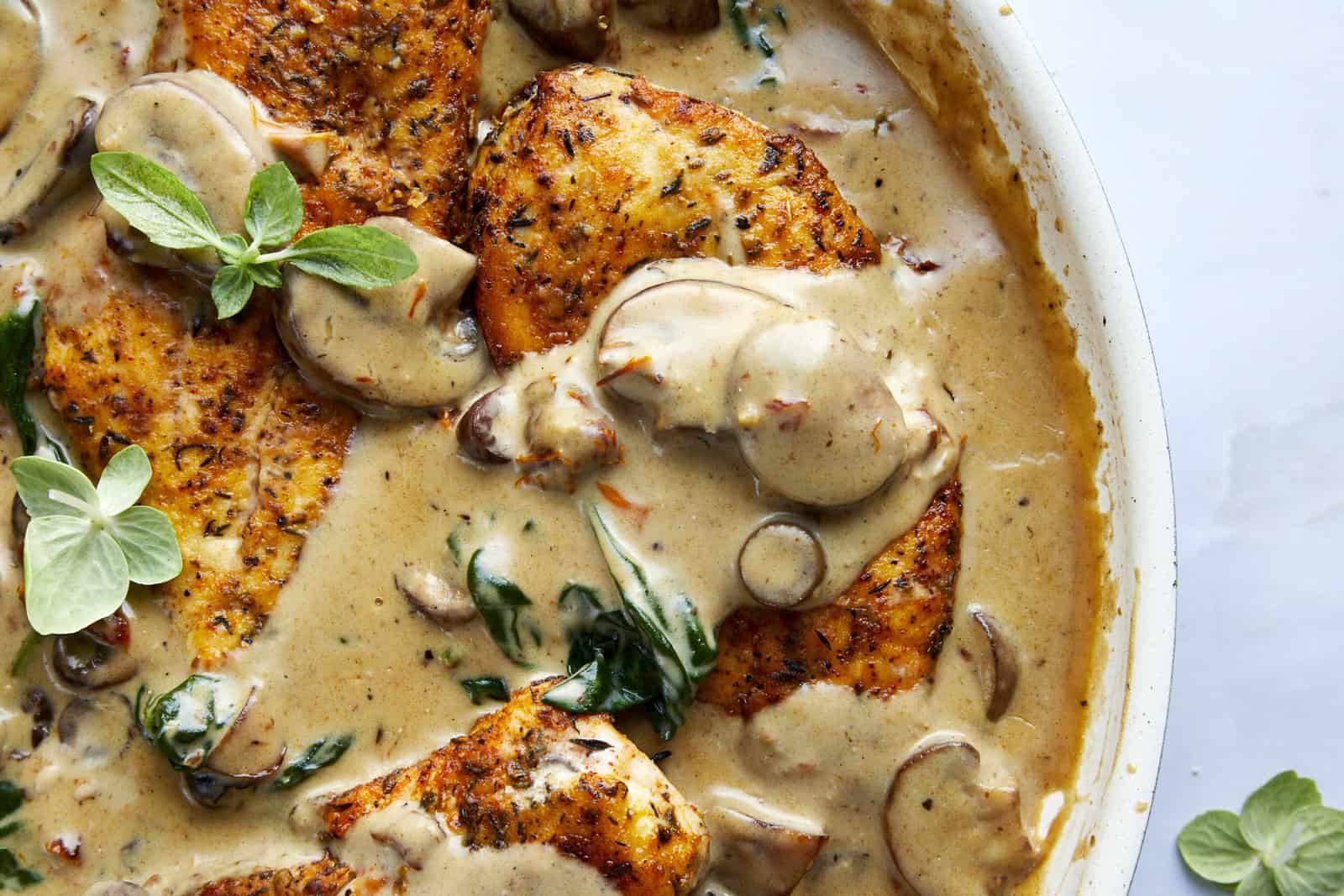 Creamy Mushroom Chicken Recipe
