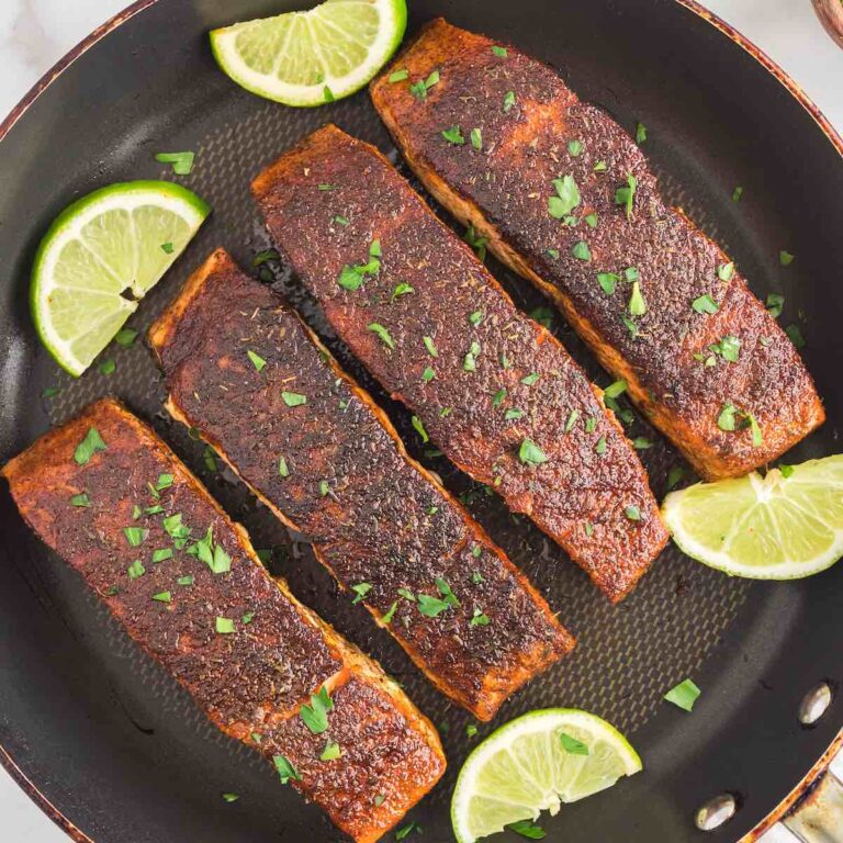 Easy Blackened Salmon Recipe