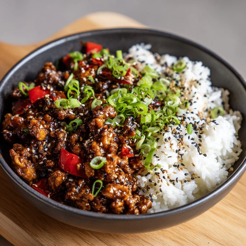 Fiery Ground Chicken Delight