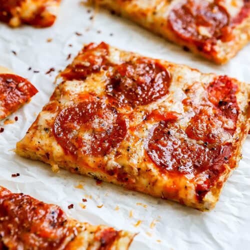 Chicken Crust Pizza (Low Carb + High Protein)