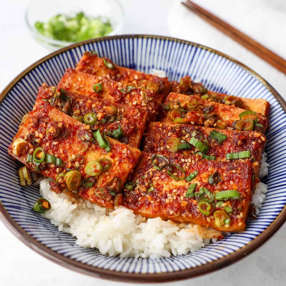 Easy 20-Minute Korean Braised Tofu (Dubu Jorim)