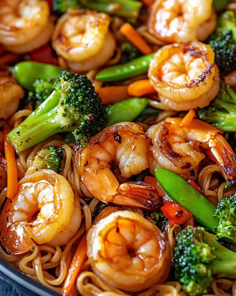 High-Protein Shrimp Stir Fry with Noodles: A Quick and Nutritious Meal preparation