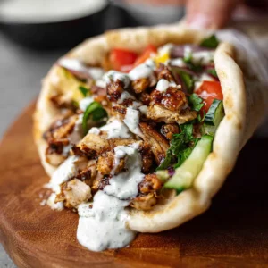 Chicken Shawarma with Garlic Sauce: A Flavorful Family Delight