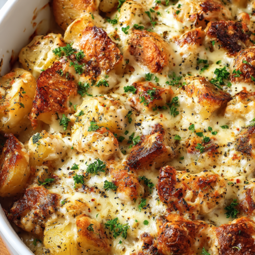 Garlic Parmesan Chicken and Potatoes