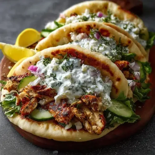 Mediterranean Chicken Gyros: A Flavorful Escape