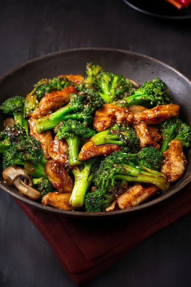 Savor the Comfort of Chicken and Broccoli Stir Fry