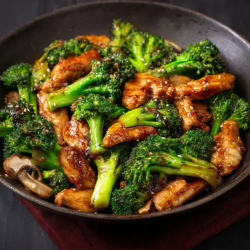 Savor the Comfort of Chicken and Broccoli Stir Fry