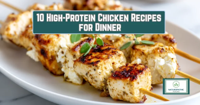 Delicious High-Protein Greek-Style Chicken Skewers