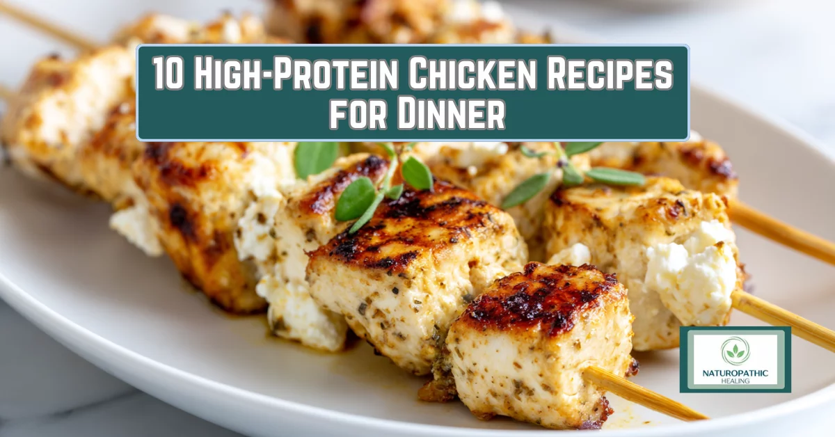Delicious High-Protein Greek-Style Chicken Skewers