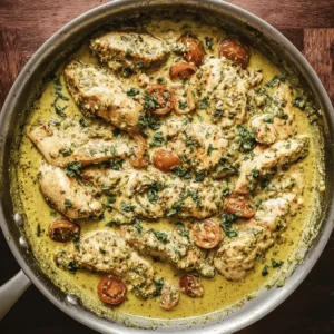 Easy Creamy Pesto Chicken: A Quick and Delicious Dinner