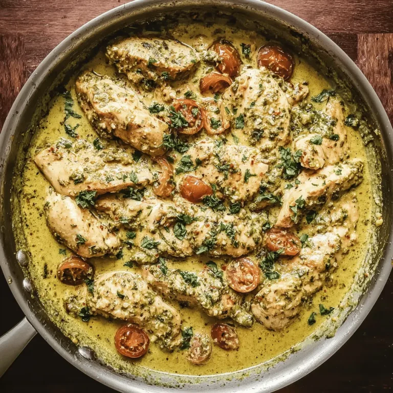Easy Creamy Pesto Chicken: A Quick and Delicious Dinner