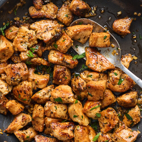 Savory Garlic Butter Chicken Bites: Quick & Delicious