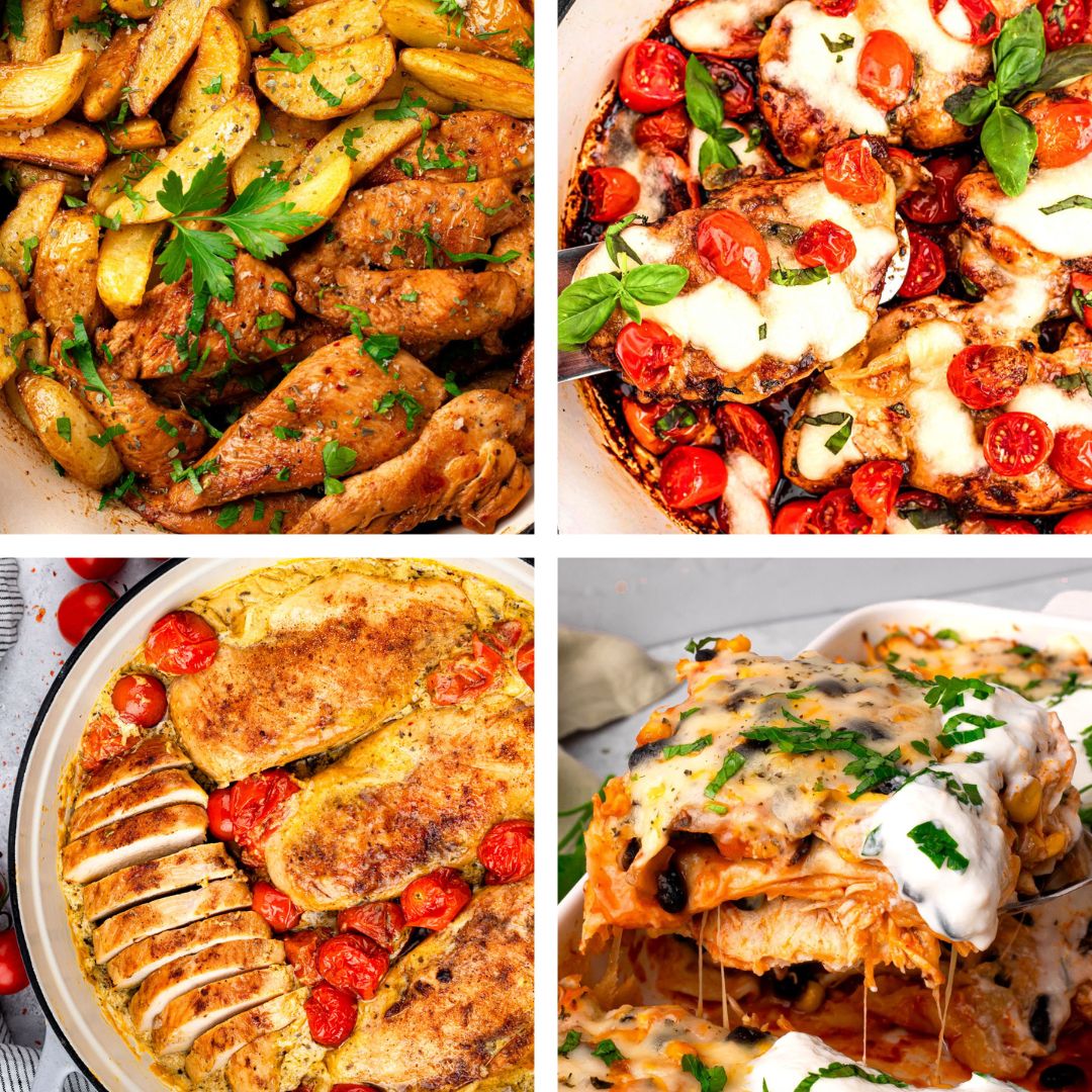 Creamy Baked Chicken: A High-Protein Comfort Dish