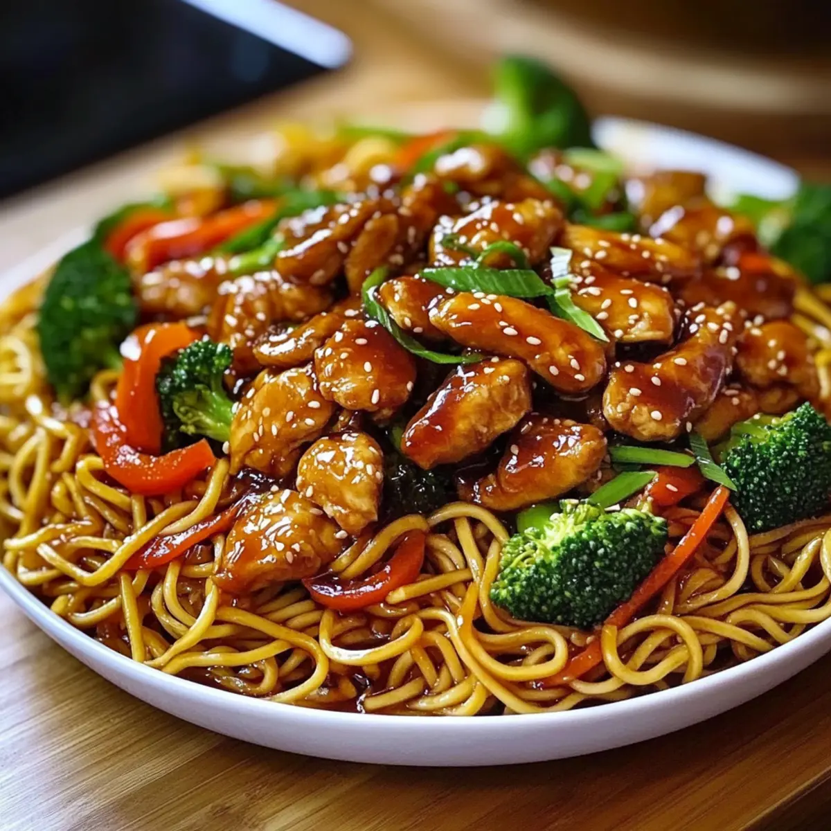 Sticky Garlic Chicken Noodles: Your Next Weeknight Win preparation