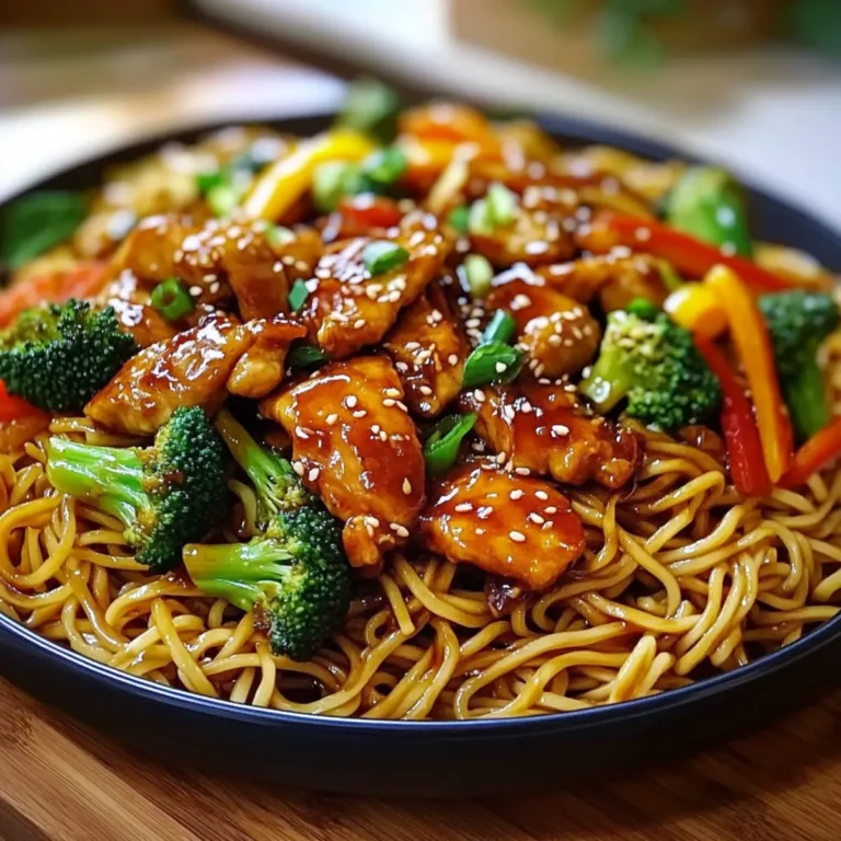 Sticky Garlic Chicken Noodles: Your Next Weeknight Win