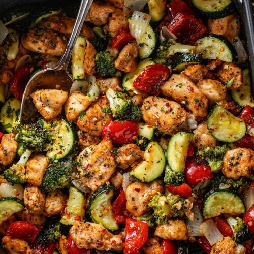 Quick and Easy Air Fryer Chicken and Vegetables Recipe
