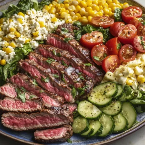 Easy Steak Cobb Salad with Herb Vinaigrette Recipe