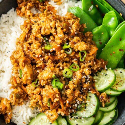 Sticky Chicken Mince Stir Fry: A Quick and Delicious Dinner