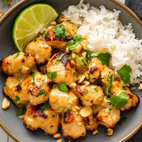 Delicious Thai Peanut Chicken: A Comforting Recipe