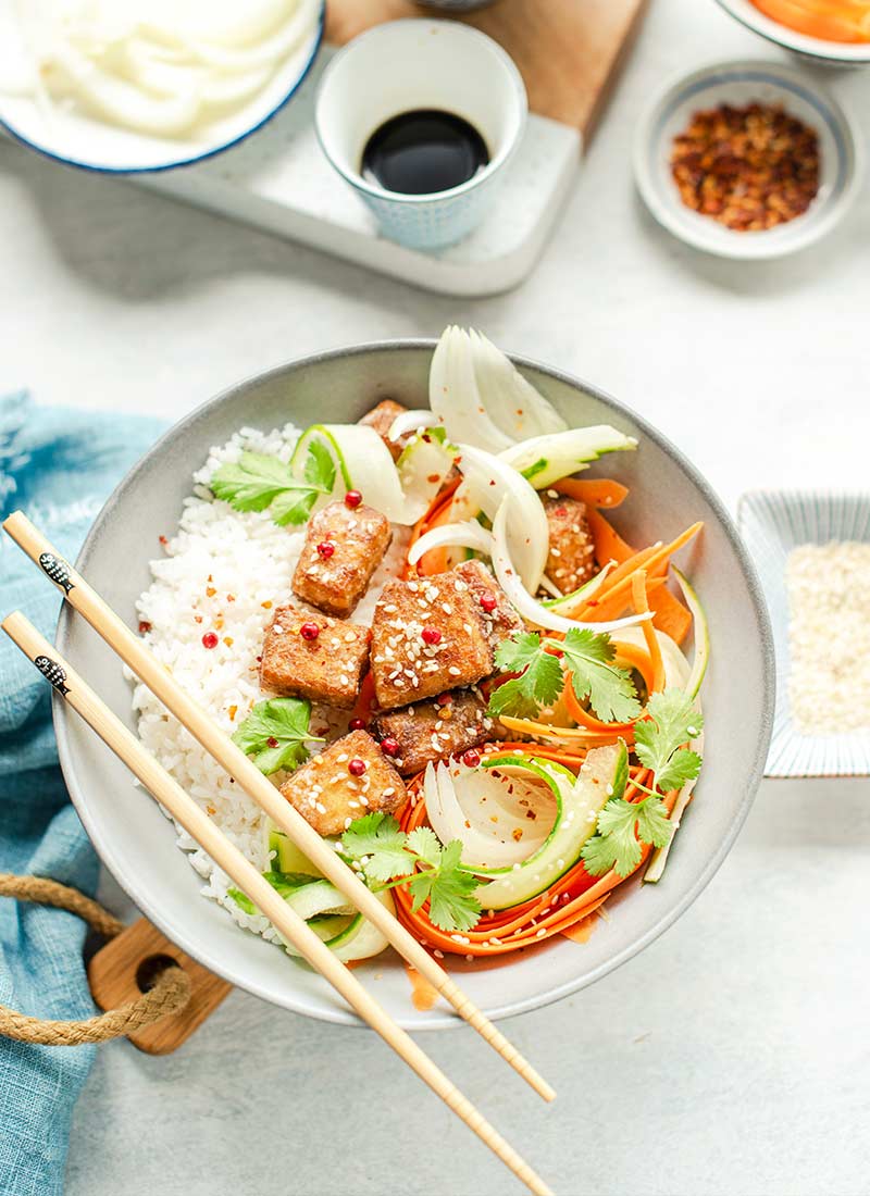 Honey Garlic Chicken Rice Bowl: A Flavorful Meal Prep Option