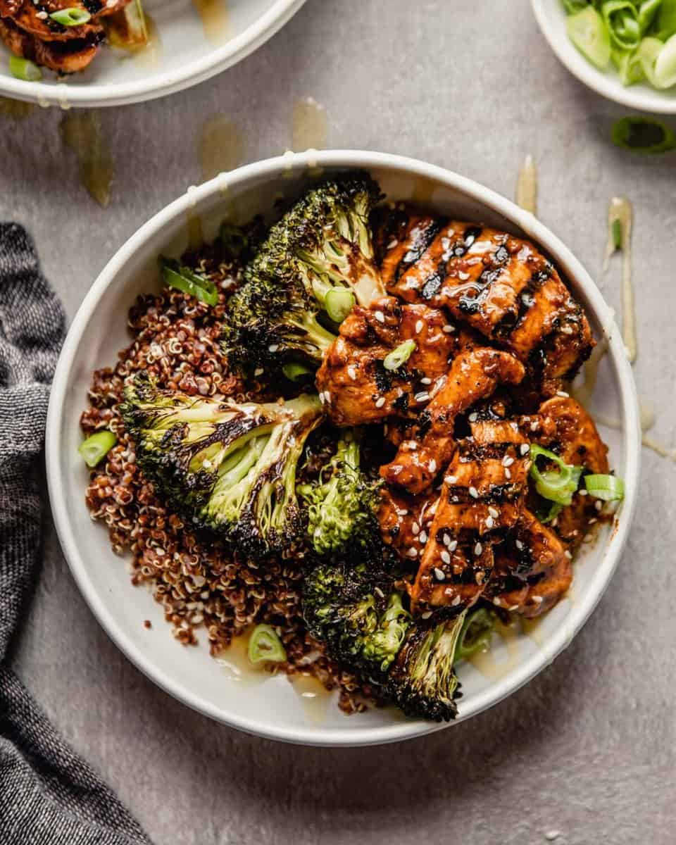 Delicious One-Pan Apricot Chicken & Broccoli Dinner