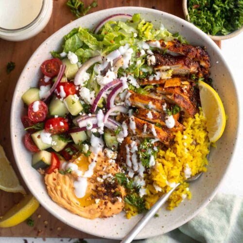 Flavor-Packed Chicken Shawarma Bowls