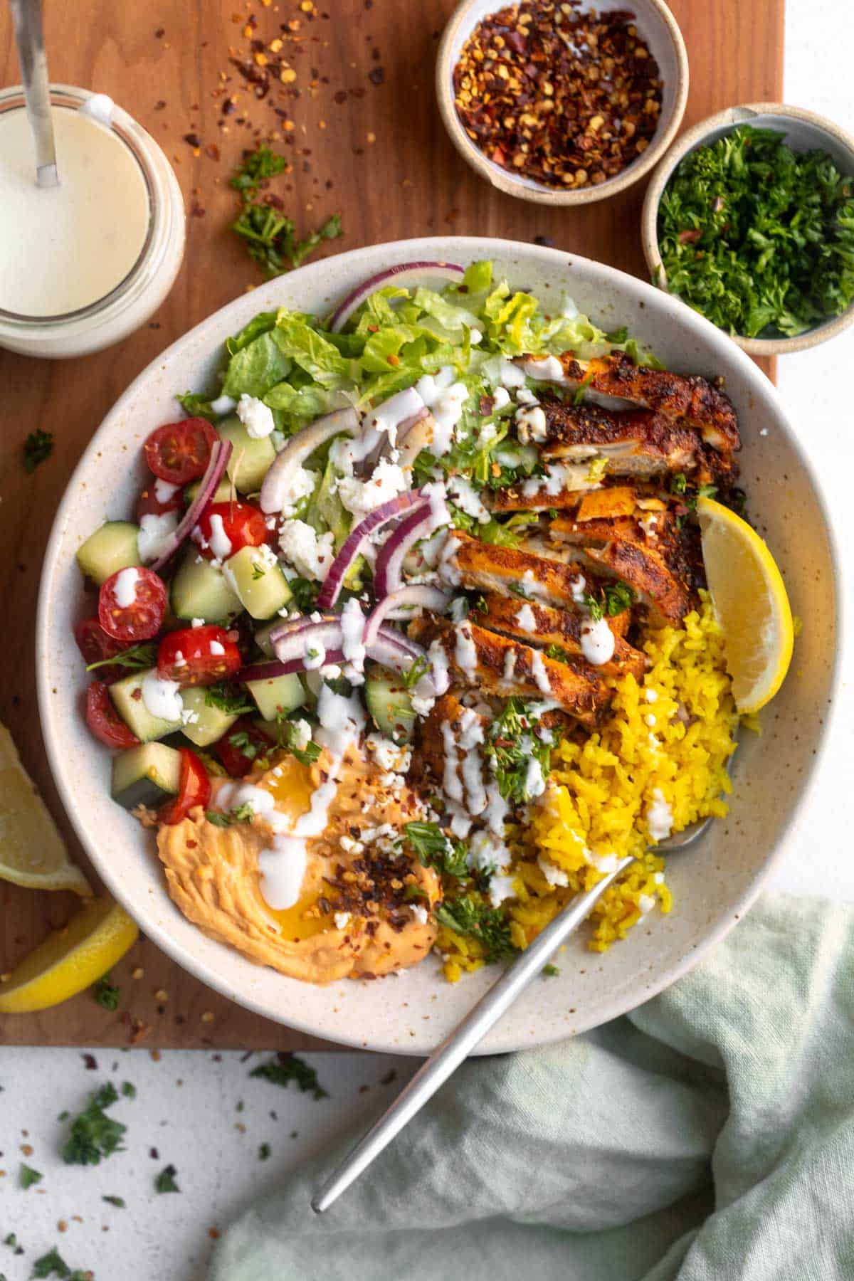 Flavor-Packed Chicken Shawarma Bowls