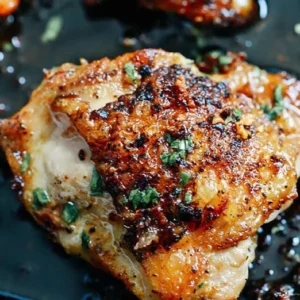 Delicious Garlic Butter Chicken Thighs
