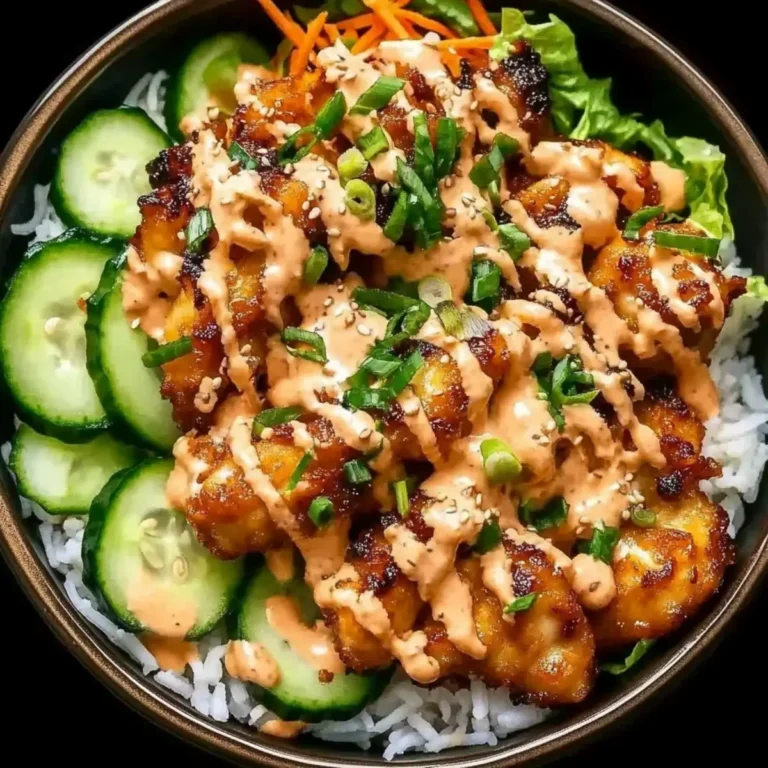 Savor Every Bite of This Bang Bang Chicken Bowl Delight