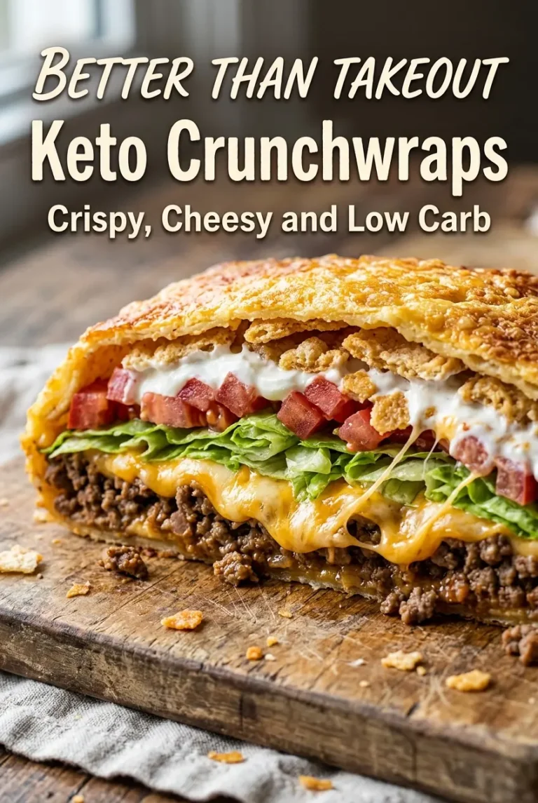 Easy Keto Crunchwraps: A Delicious Low-Carb Dinner Option