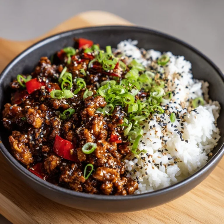 Fiery Ground Chicken Delight