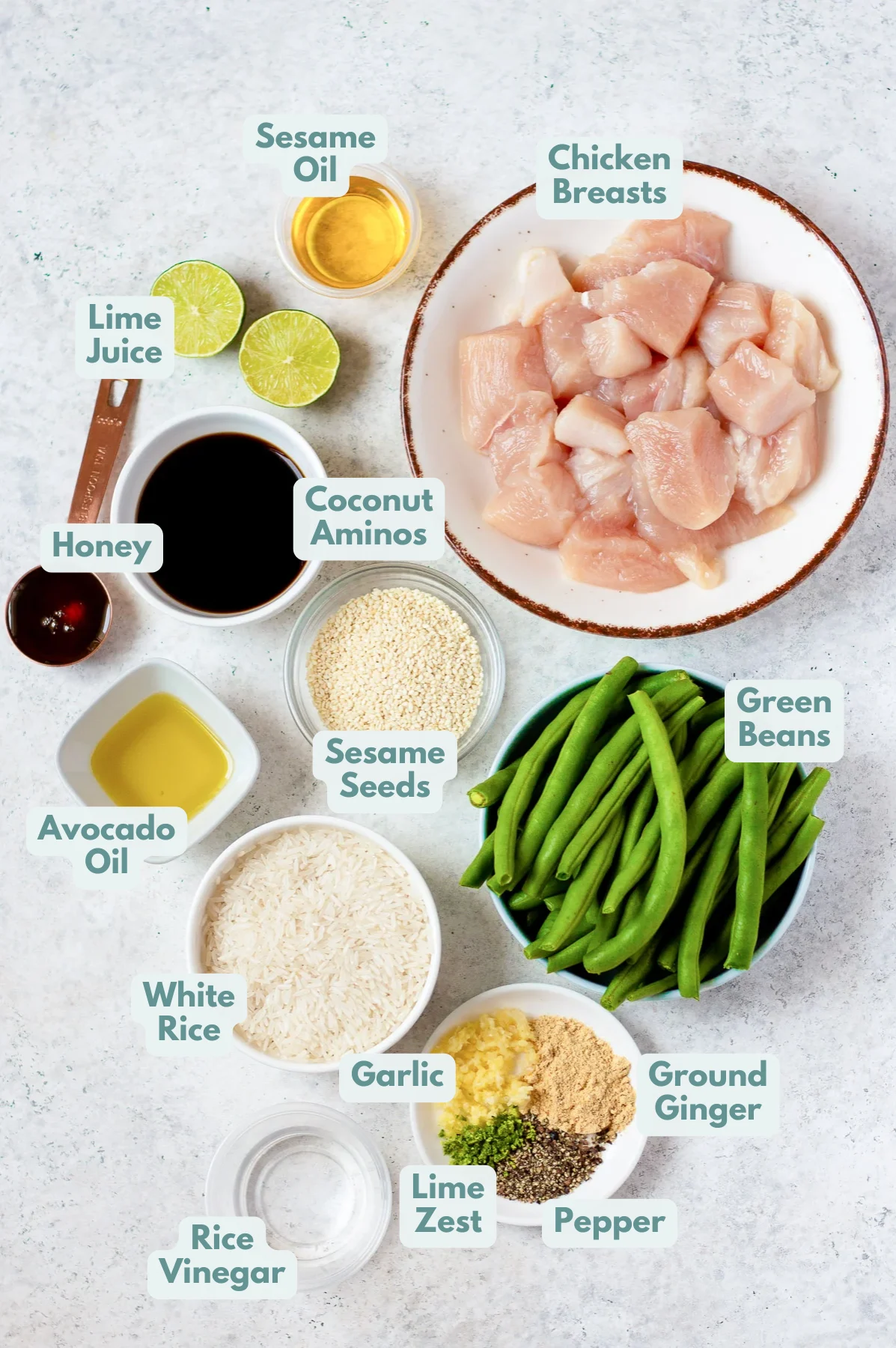 Healthy Sesame Chicken: A Guilt-Free Takeout Favorite ingredients