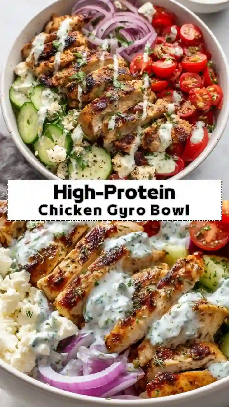 Chicken Gyro Bowls: A Flavorful Dinner Option preparation