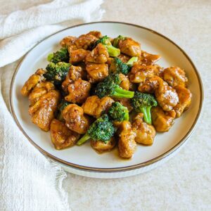 Honey Garlic Chicken with Broccoli