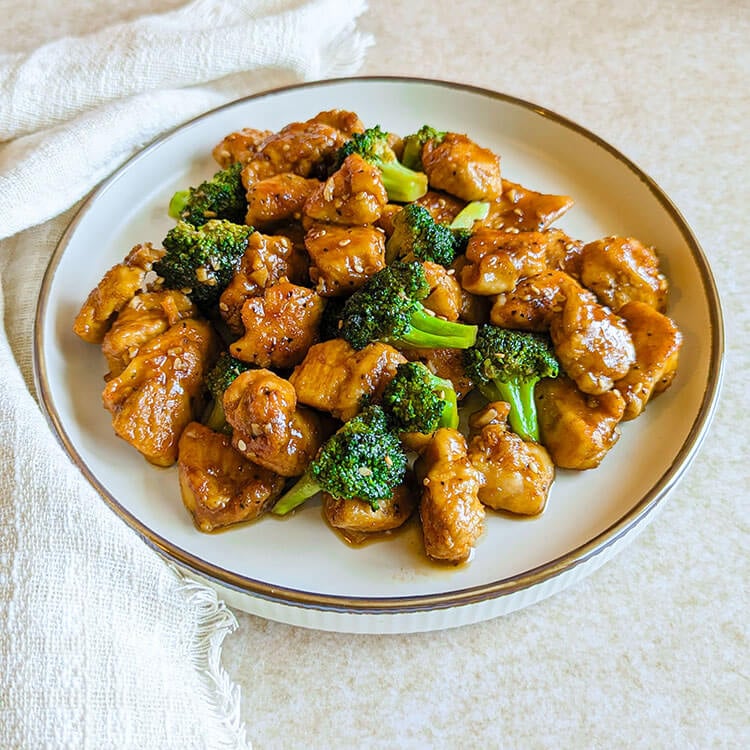 Honey Garlic Chicken with Broccoli