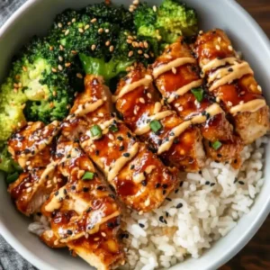 Delicious Sticky Chicken Rice Bowls: An Incredible Ultimate Recipe