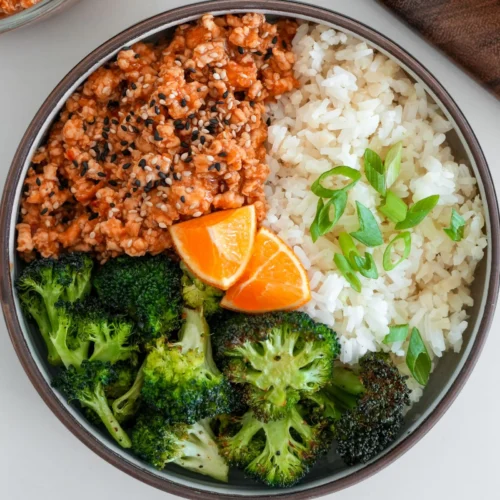 Orange Chicken Meal Prep Bowls