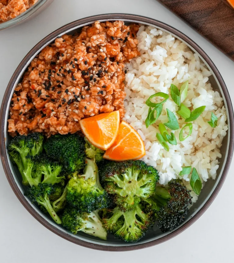 Orange Chicken Meal Prep Bowls