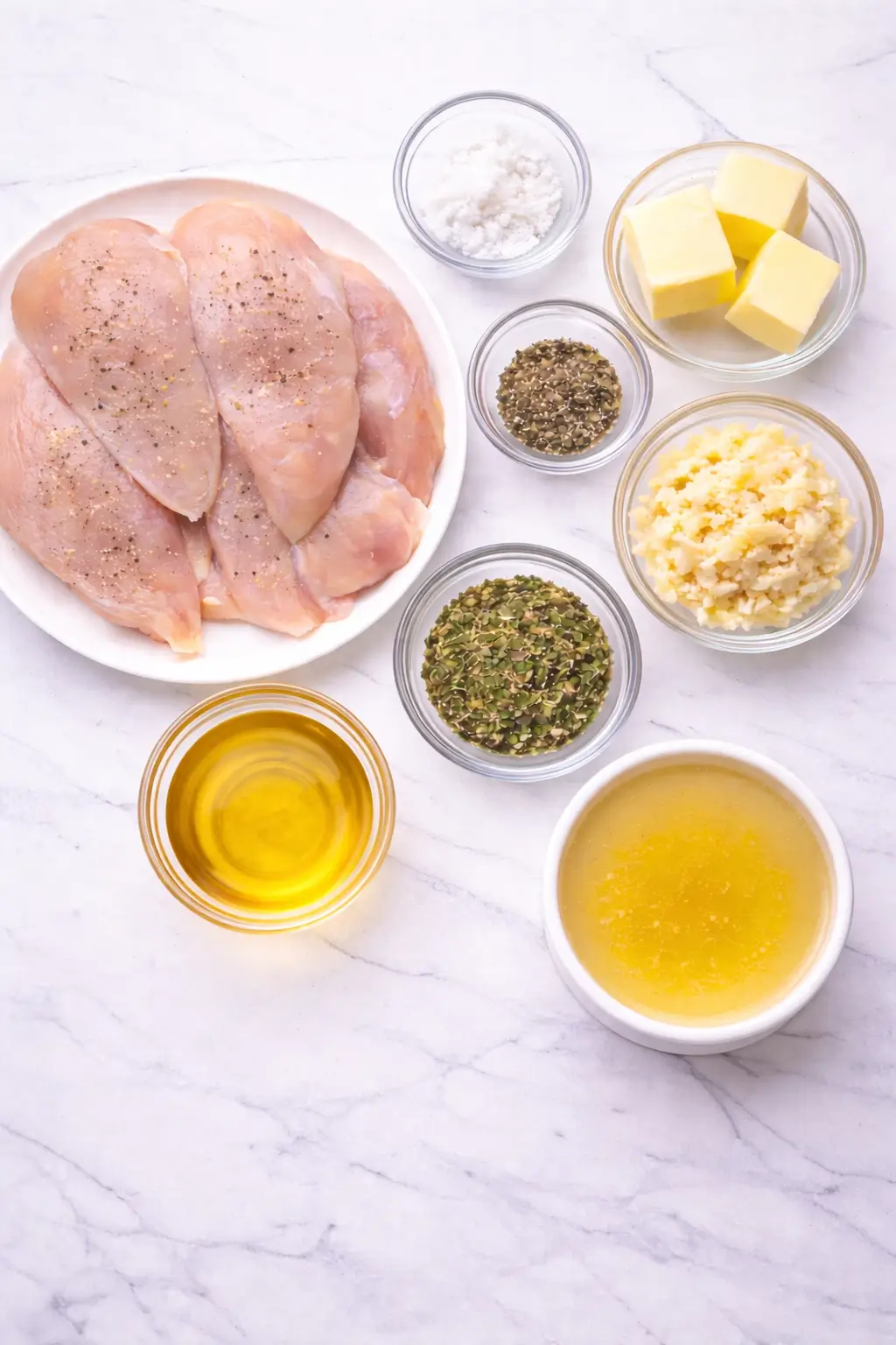 Garlic Butter Chicken: A Quick and Comforting Dinner ingredients