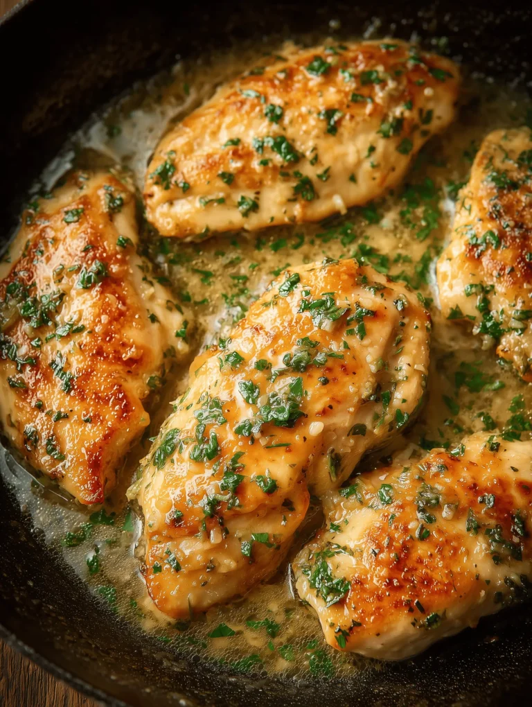 Garlic Butter Chicken: A Quick and Comforting Dinner