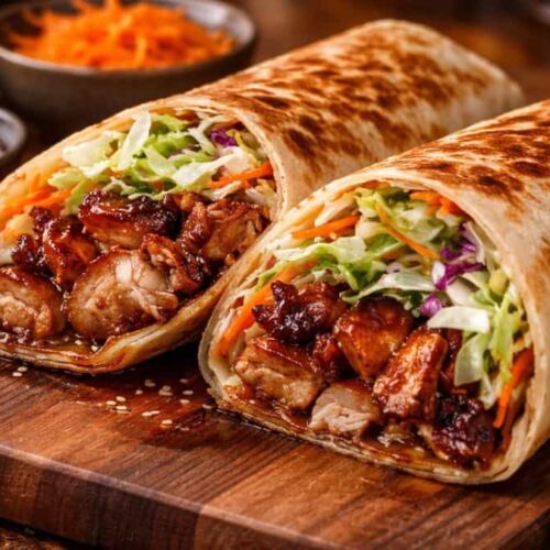 Teriyaki Chicken Wrap Recipe