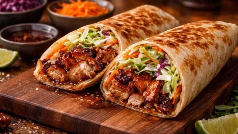 Teriyaki Chicken Wrap Recipe