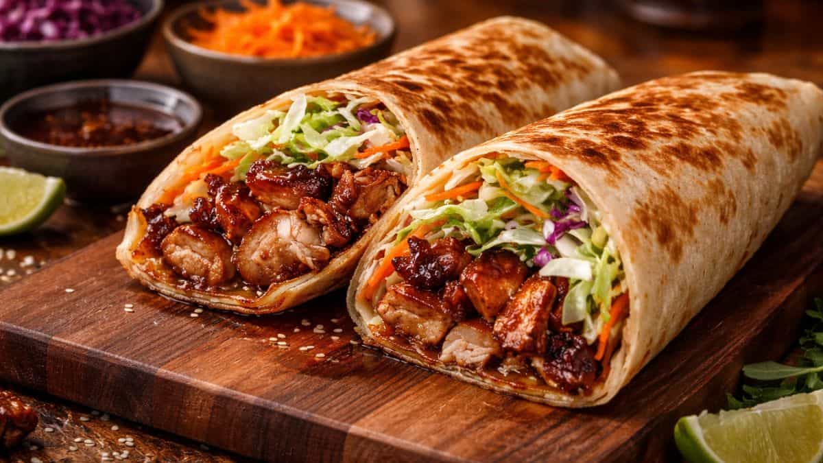 Teriyaki Chicken Wrap Recipe