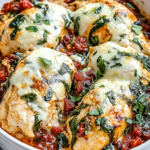 Baked Tuscan Chicken Casserole: A Comforting Italian-American Delight